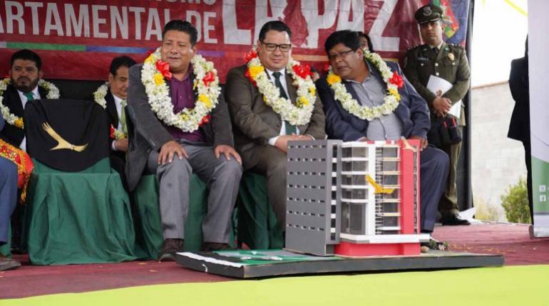 La Fiscalía General inicia la construcción de un moderno edificio de la Fiscalía de El Alto. | Fiscalía